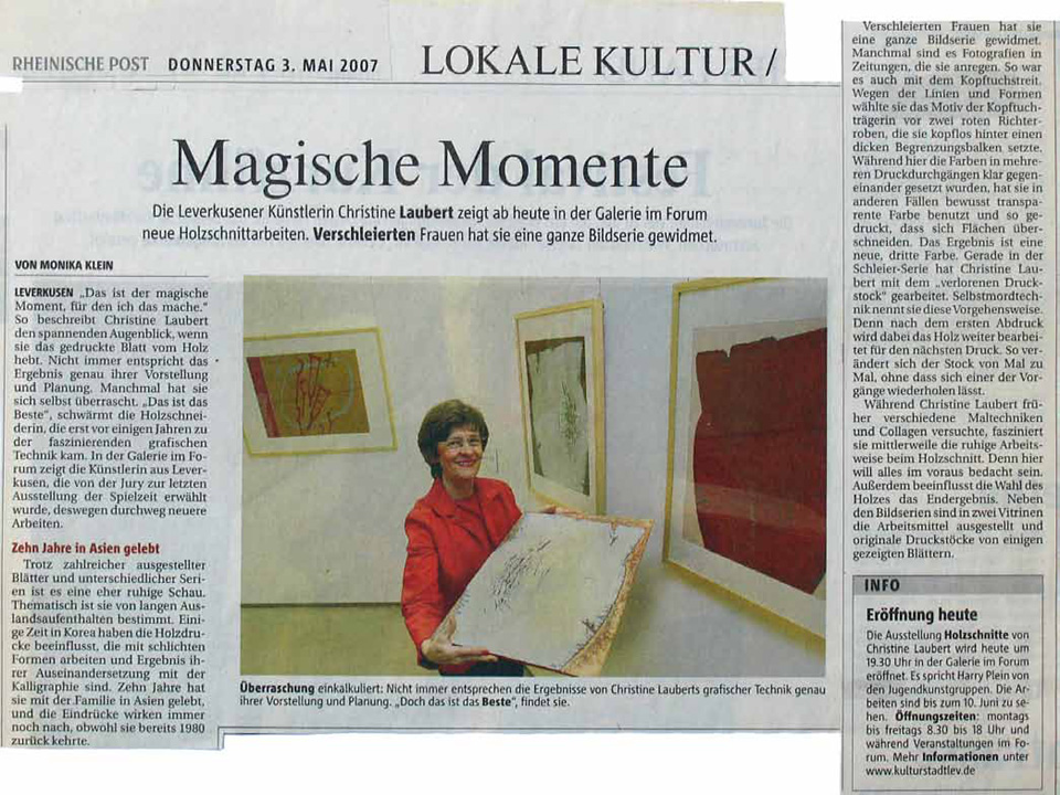 Ausstellung Magische Momente