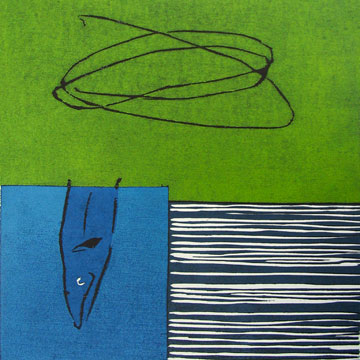 Im Meer, 2004     28 x 28 cm