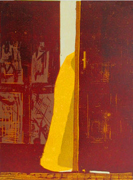Durch die Tür, 2006     22,5 x 30 cm