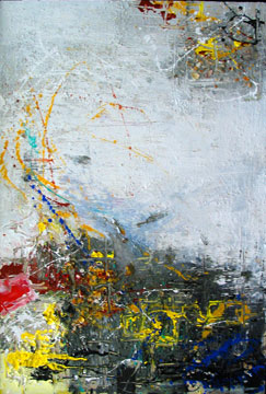 Der erste Tag, 1993     56 x 80 cm